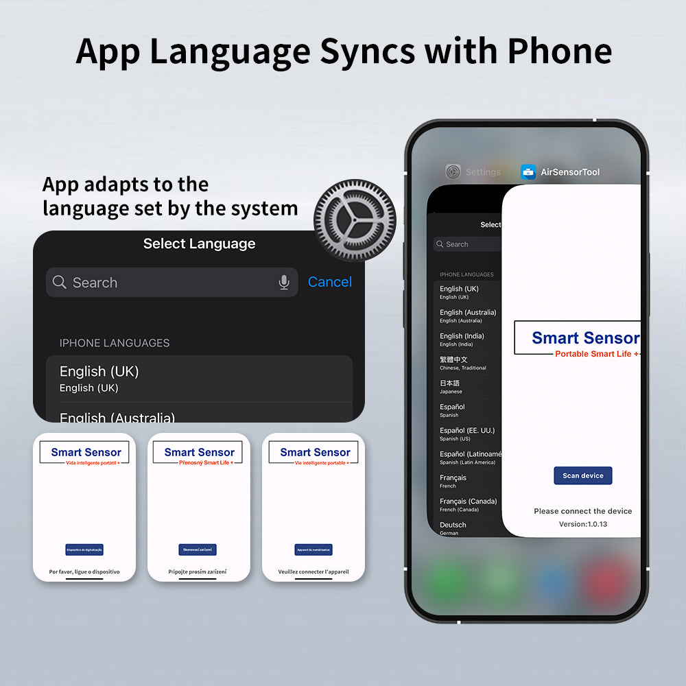Mini Alcohol Tester for Smartphone | Portable Plug-and-Play Breathalyzer | USB-C/Lightning Battery-Free BAC Detector with APP Display